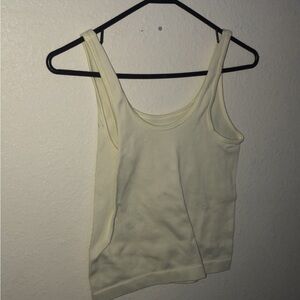 A new day ribbed tank top.
